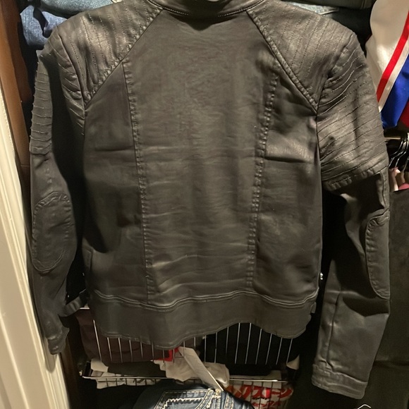 7 seven for all mankind black jacket size medium - Picture 2 of 4